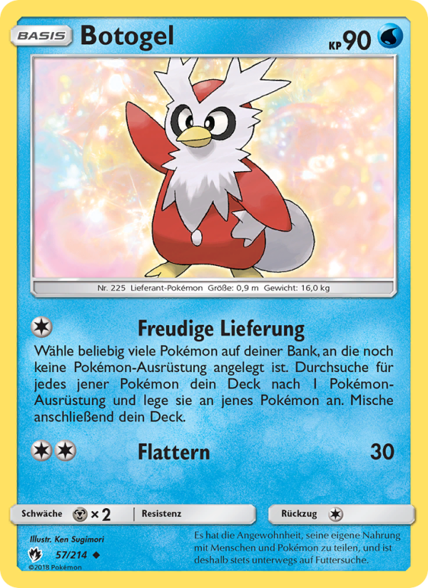 Botogel 57 — Lost Thunder (German Pokémon TCG card)