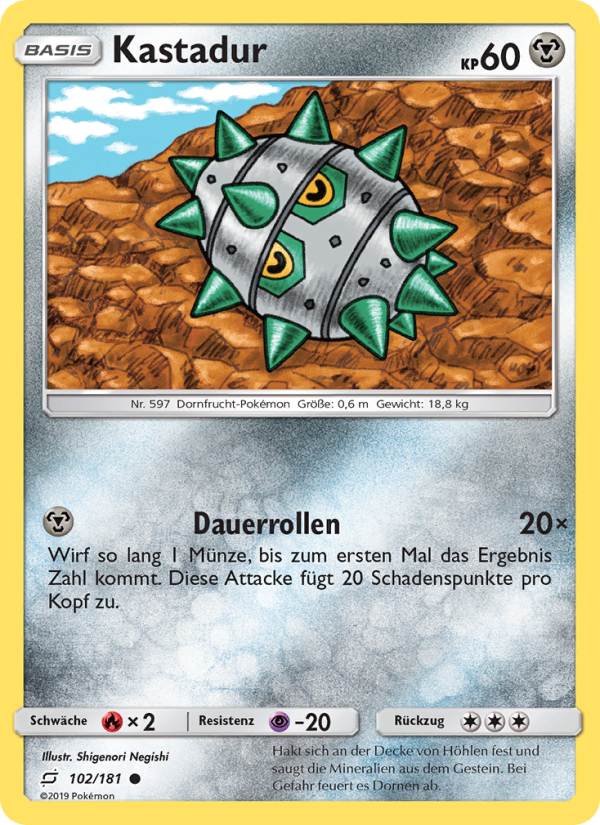 Kastadur 102 — Team Up (German Pokémon TCG card)