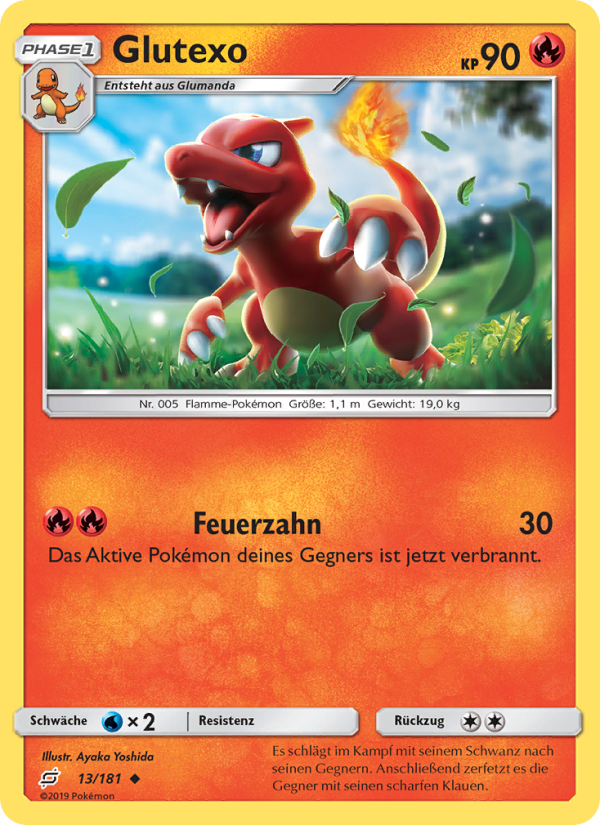 Glutexo 13 — Team Up (German Pokémon TCG card)