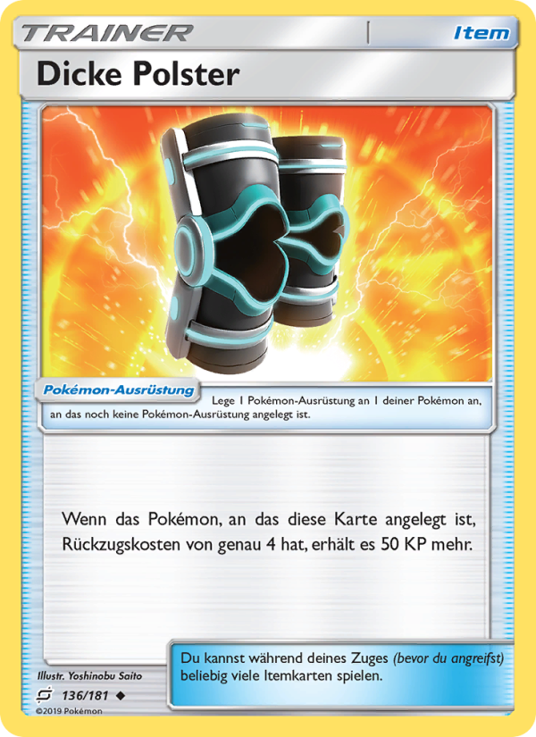 Dicke Polster 136 — Team Up (German Pokémon TCG card)