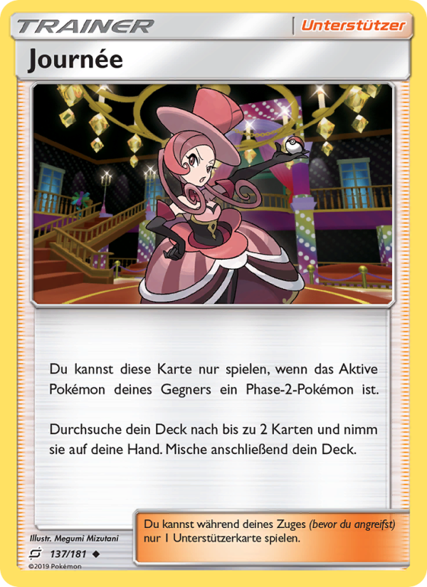 Journée 137 — Team Up (German Pokémon TCG card)