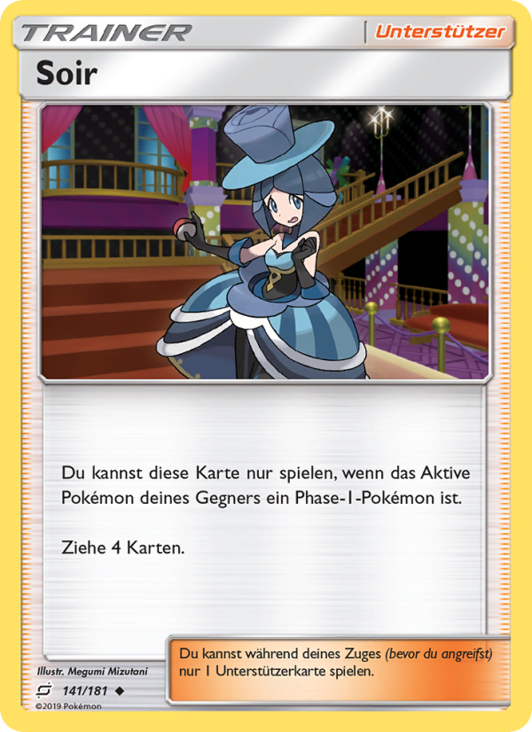 Soir 141 — Team Up (German Pokémon TCG card)