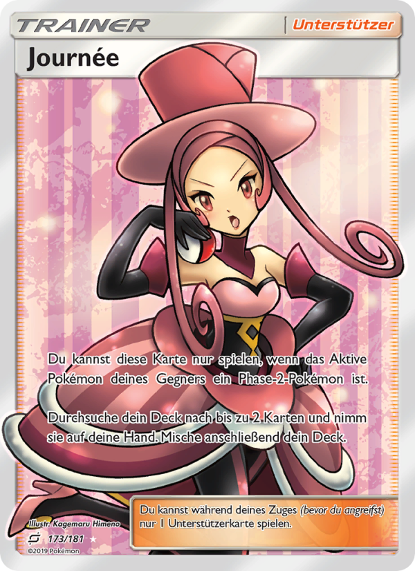 Journée 173 — Team Up (German Pokémon TCG card)