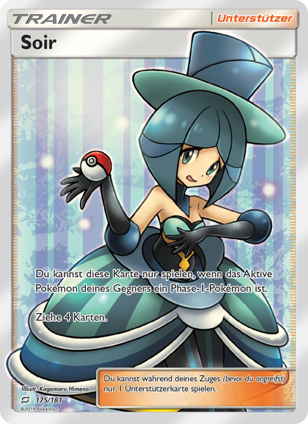 Soir 175 — Team Up (German Pokémon TCG card)