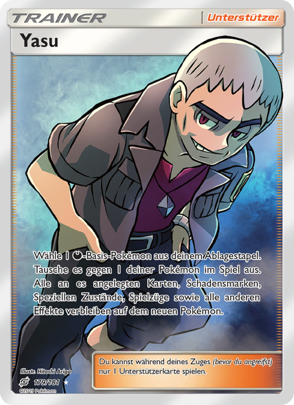 Yasu 179 — Team Up (German Pokémon TCG card)