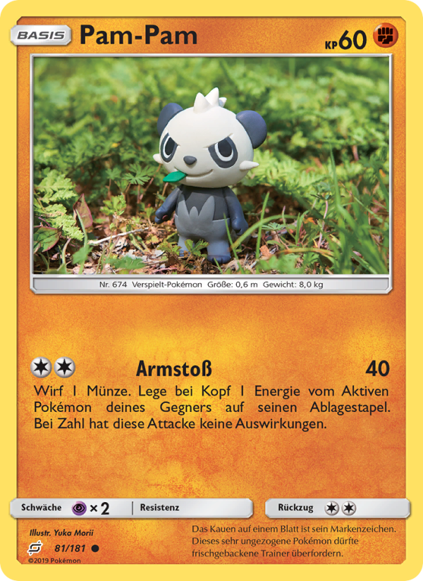 Pam-Pam 81 — Team Up (German Pokémon TCG card)
