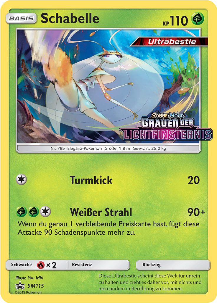 Schabelle SM115 — Sun & Moon Promos (German Pokémon TCG card)
