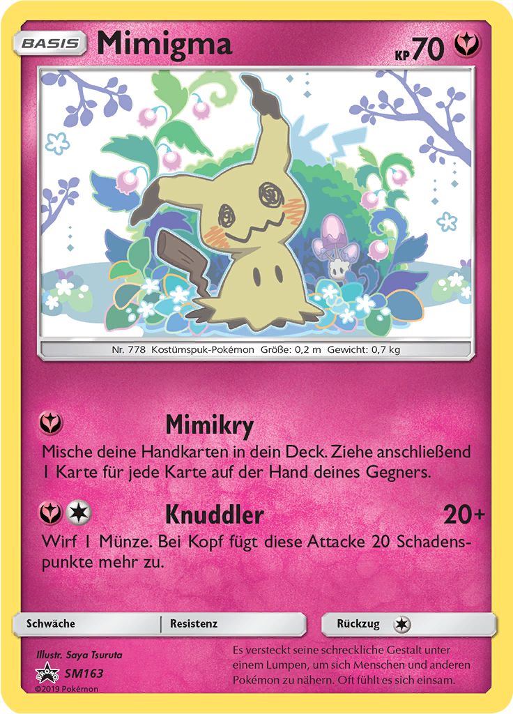 Mimigma SM163 — Sun & Moon Promos (German Pokémon TCG card)
