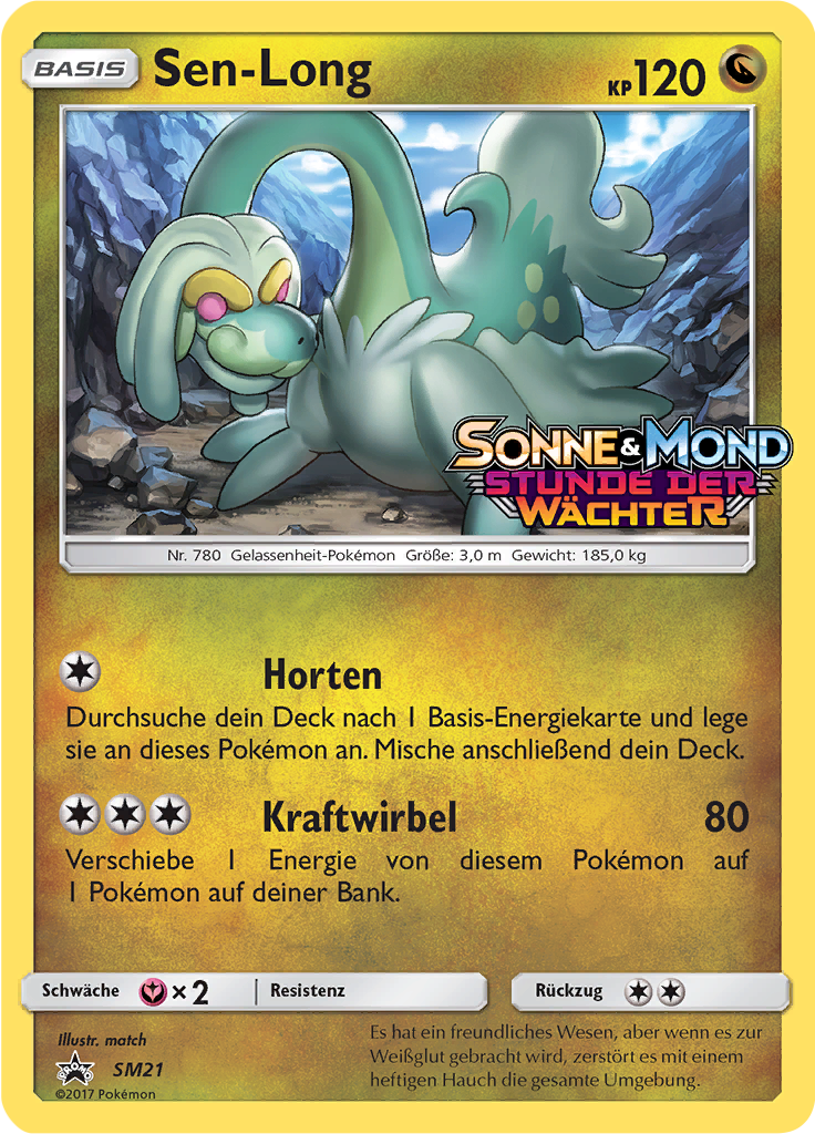 Sen-Long SM21 — Sun & Moon Promos (German Pokémon TCG card)