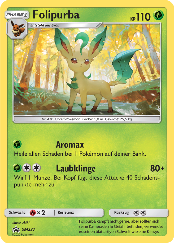 Folipurba SM237 — Sun & Moon Promos (German Pokémon TCG card)