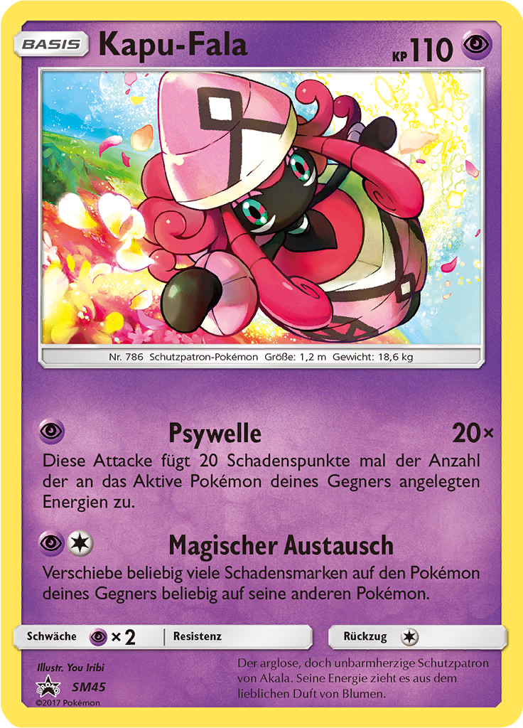 Kapu-Fala SM45 — Sun & Moon Promos (German Pokémon TCG card)