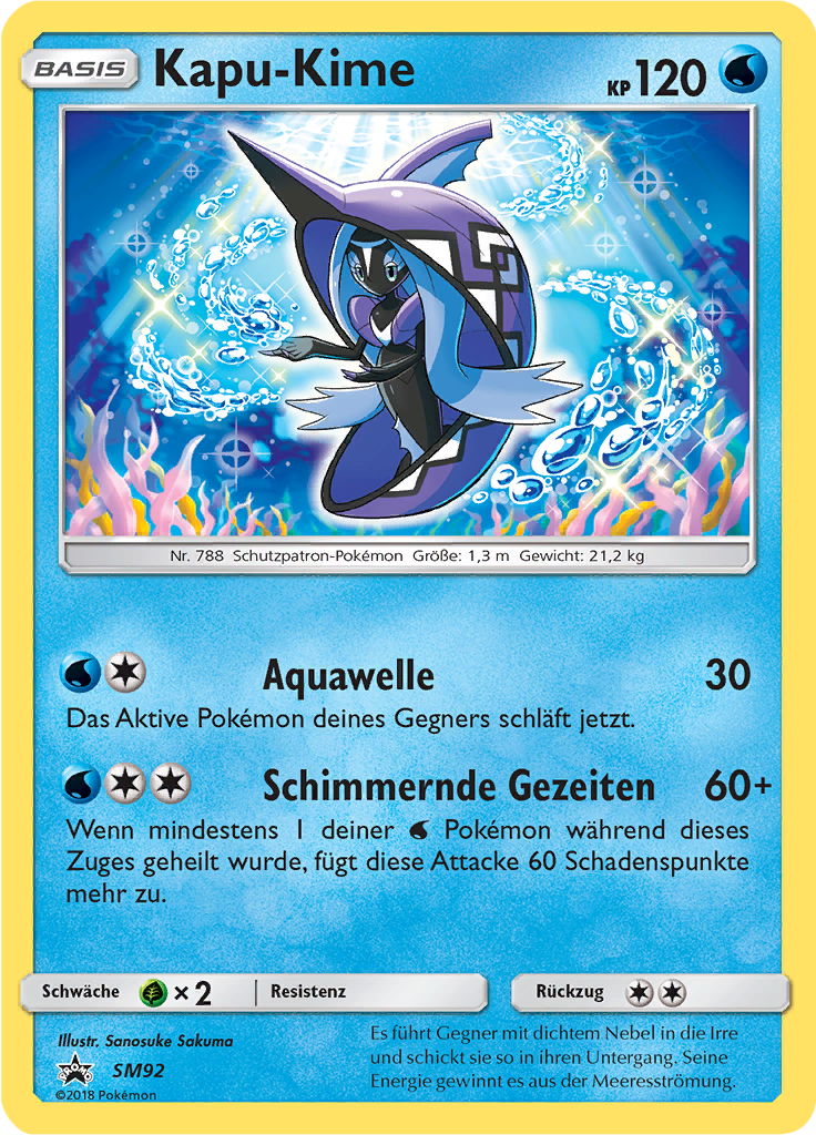 Kapu-Kime SM92 — Sun & Moon Promos (German Pokémon TCG card)