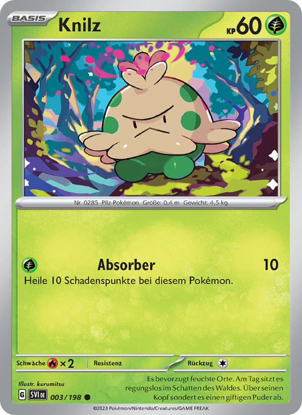 Knilz 003 — Scarlet & Violet (German Pokémon TCG card)