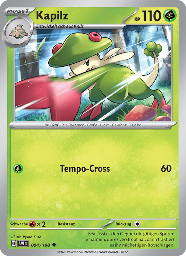 Kapilz 004 — Scarlet & Violet (German Pokémon TCG card)