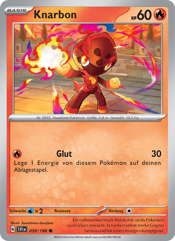 Knarbon 039 — Scarlet & Violet (German Pokémon TCG card)