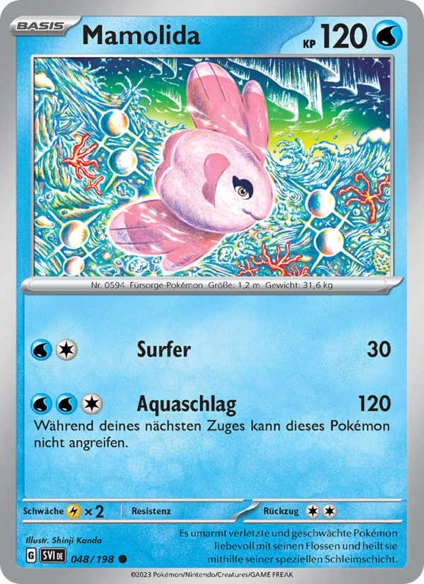 Mamolida 048 — Scarlet & Violet (German Pokémon TCG card)