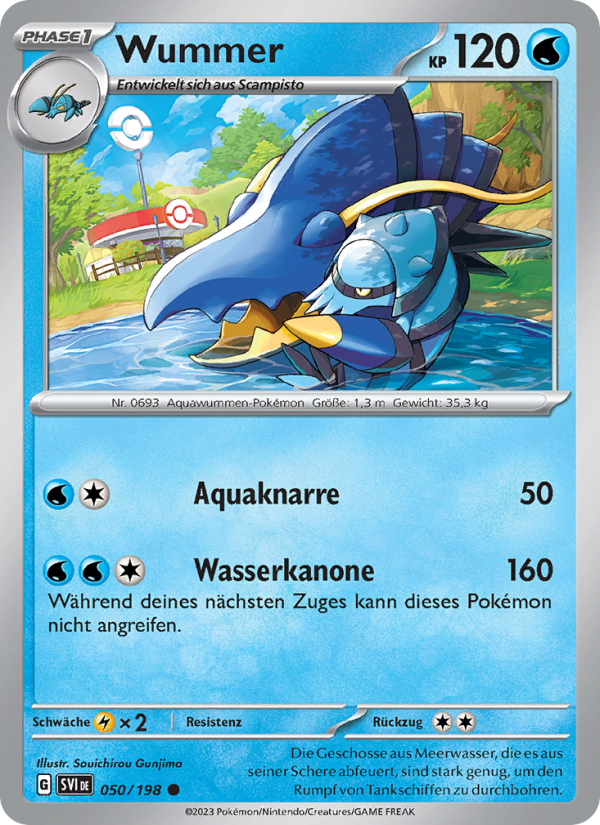 Wummer 050 — Scarlet & Violet (German Pokémon TCG card)