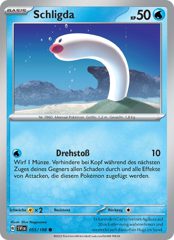 Schligda 055 — Scarlet & Violet (German Pokémon TCG card)