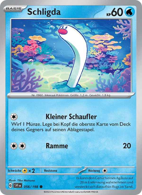 Schligda 056 — Scarlet & Violet (German Pokémon TCG card)