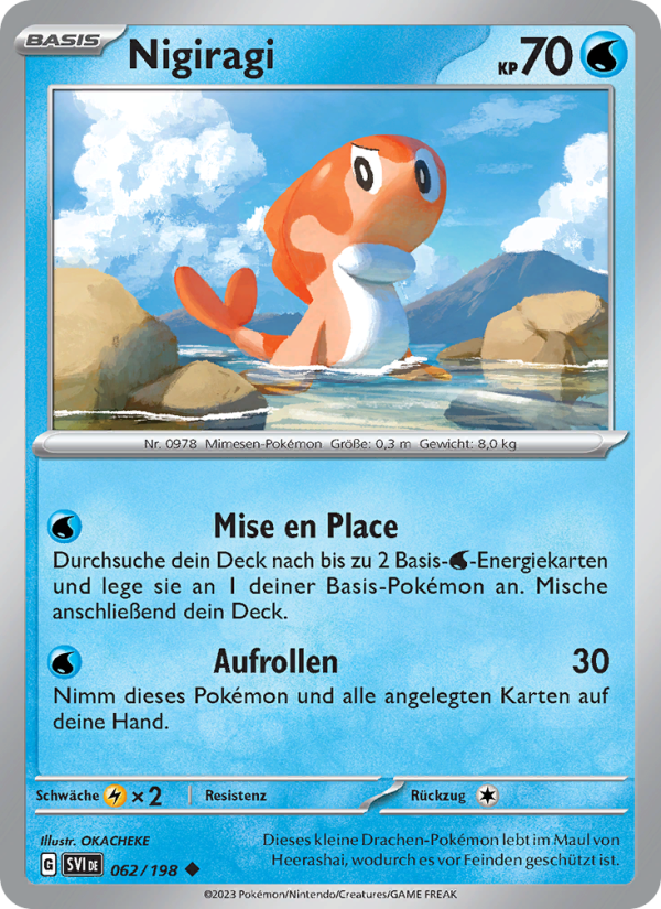 Nigiragi 062 — Scarlet & Violet (German Pokémon TCG card)
