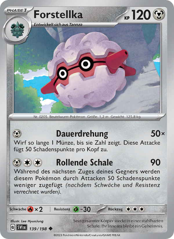 Forstellka 139 — Scarlet & Violet (German Pokémon TCG card)