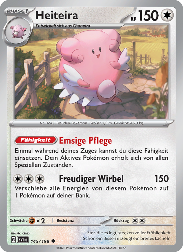 Heiteira 145 — Scarlet & Violet (German Pokémon TCG card)