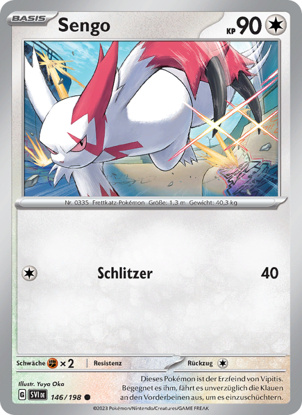 Sengo 146 — Scarlet & Violet (German Pokémon TCG card)