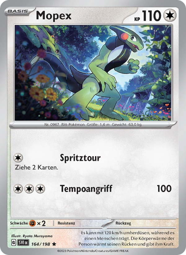 Mopex 164 — Scarlet & Violet (German Pokémon TCG card)