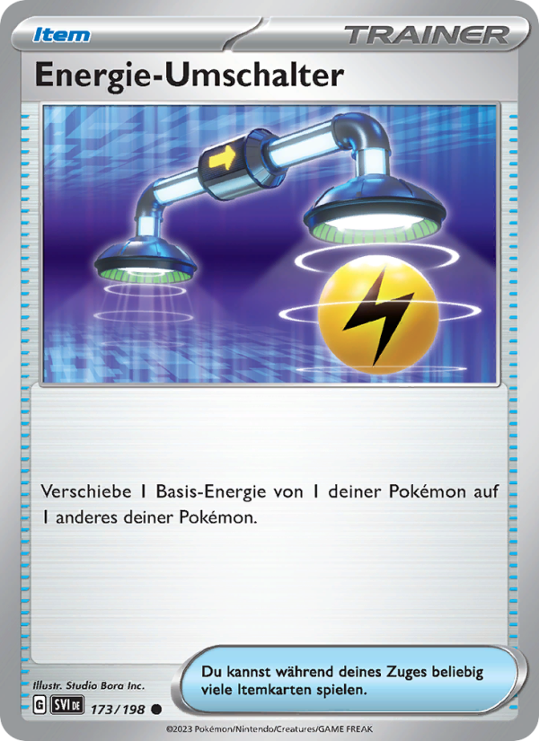 Energie-Umschalter 173 — Scarlet & Violet (German Pokémon TCG card)