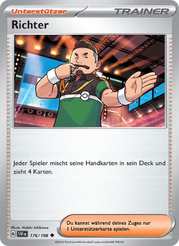 Richter 176 — Scarlet & Violet (German Pokémon TCG card)