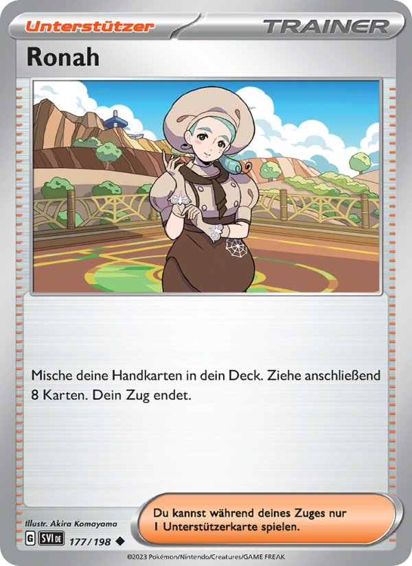 Ronah 177 — Scarlet & Violet (German Pokémon TCG card)