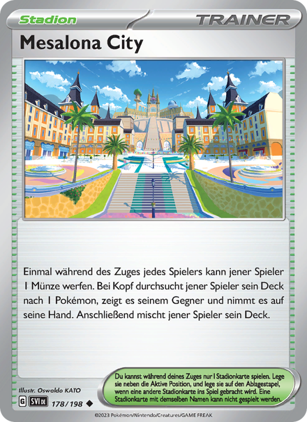 Mesalona City 178 — Scarlet & Violet (German Pokémon TCG card)