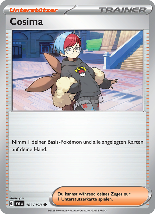 Cosima 183 — Scarlet & Violet (German Pokémon TCG card)