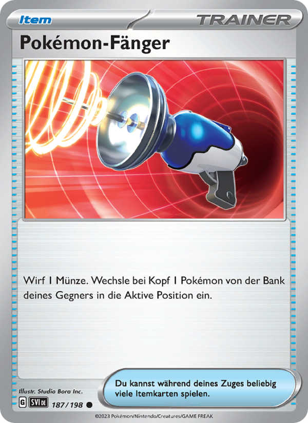 Pokémon-Fänger 187 — Scarlet & Violet (German Pokémon TCG card)