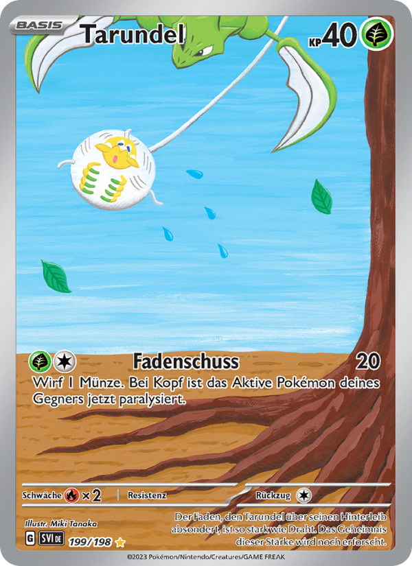 Tarundel 199 — Scarlet & Violet (German Pokémon TCG card)