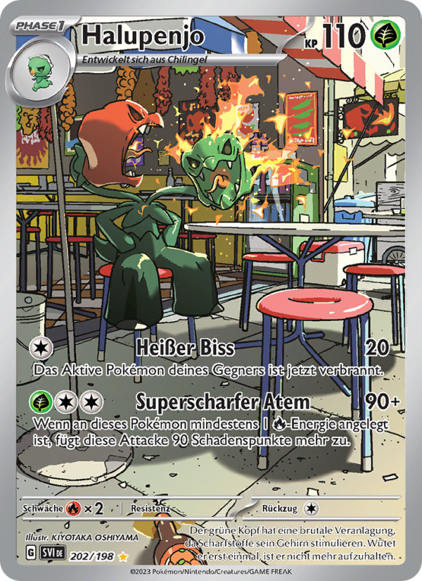 Halupenjo 202 — Scarlet & Violet (German Pokémon TCG card)