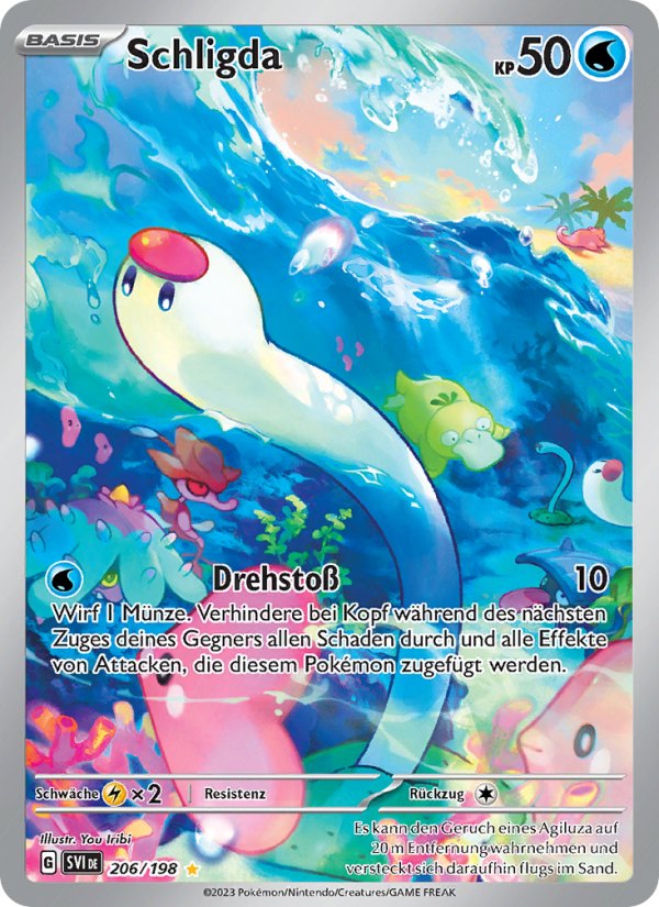 Schligda 206 — Scarlet & Violet (German Pokémon TCG card)