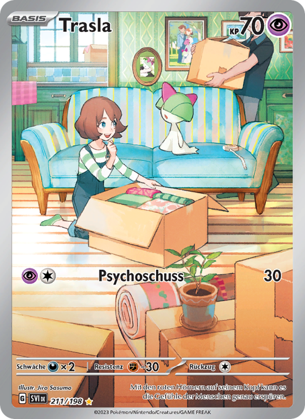 Trasla 211 — Scarlet & Violet (German Pokémon TCG card)