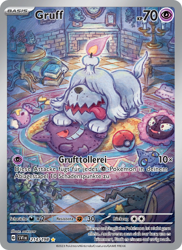 Gruff 214 — Scarlet & Violet (German Pokémon TCG card)