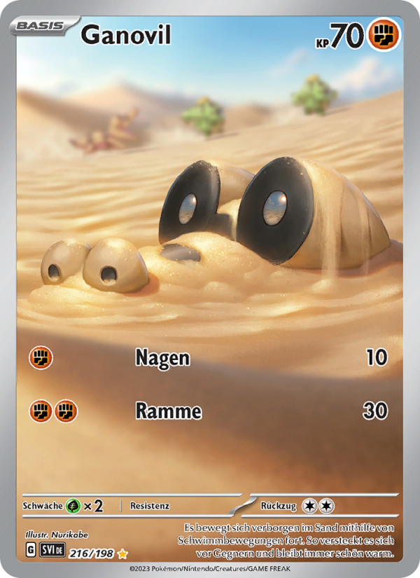 Ganovil 216 — Scarlet & Violet (German Pokémon TCG card)