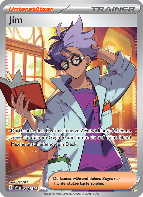 Jim 236 — Scarlet & Violet (German Pokémon TCG card)