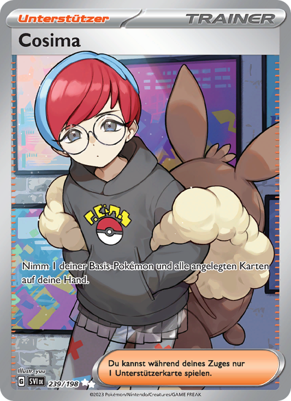 Cosima 239 — Scarlet & Violet (German Pokémon TCG card)