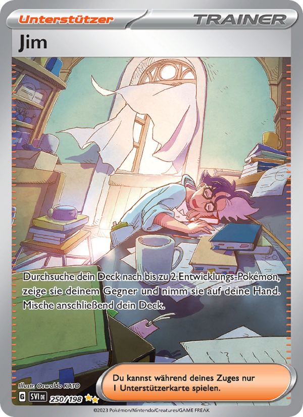 Jim 250 — Scarlet & Violet (German Pokémon TCG card)