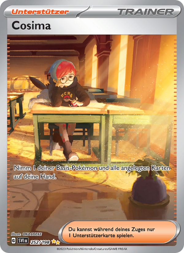 Cosima 252 — Scarlet & Violet (German Pokémon TCG card)