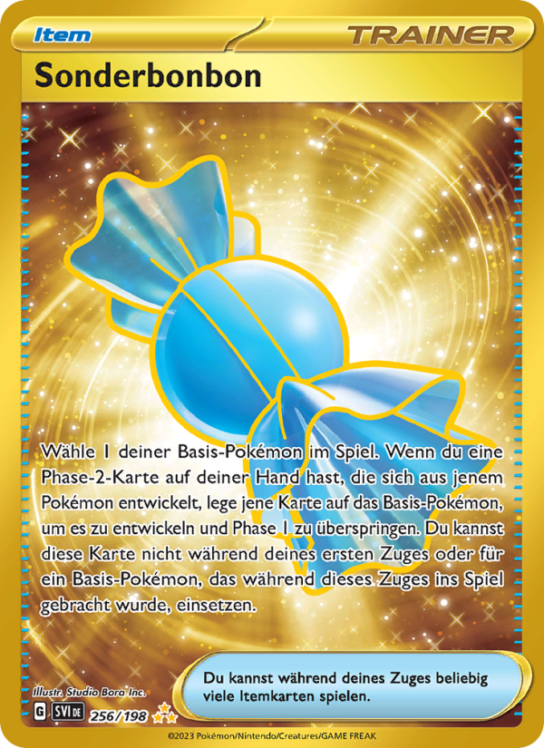 Sonderbonbon 256 — Scarlet & Violet (German Pokémon TCG card)