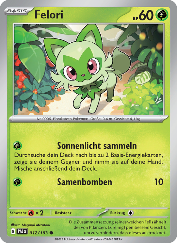 Felori 012 — Paldea Evolved (German Pokémon TCG card)