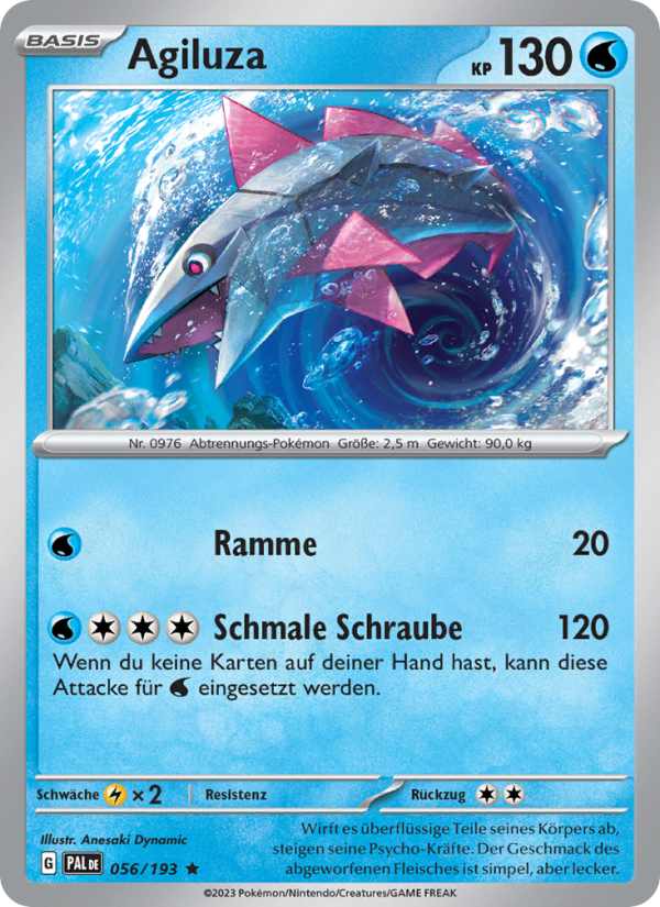 Agiluza 056 — Paldea Evolved (German Pokémon TCG card)