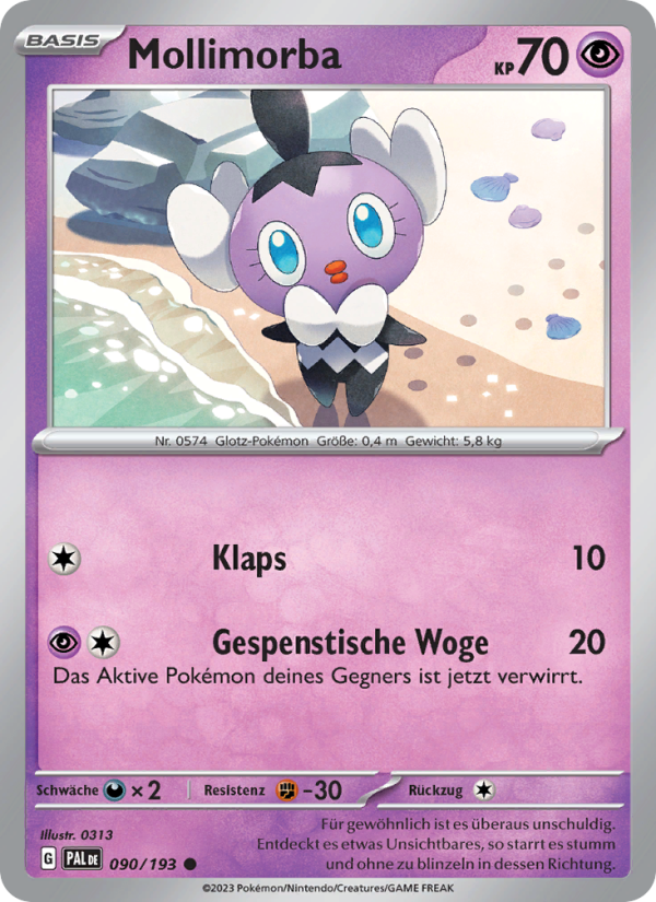 Mollimorba 090 — Paldea Evolved (German Pokémon TCG card)