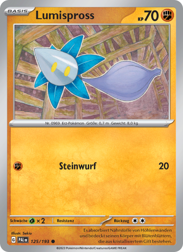 Lumispross 125 — Paldea Evolved (German Pokémon TCG card)