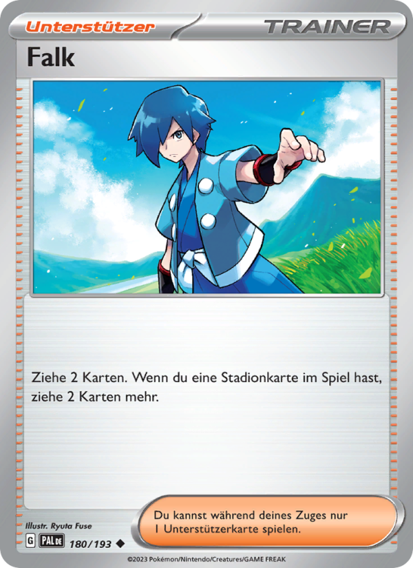 Falk 180 — Paldea Evolved (German Pokémon TCG card)